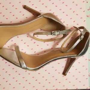 Banana Republic Silver Dress Sandals